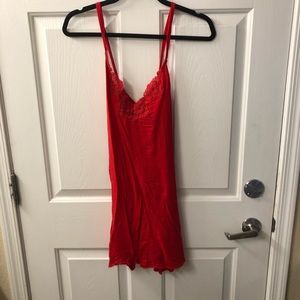 FREE PEOPLE RED DRESS